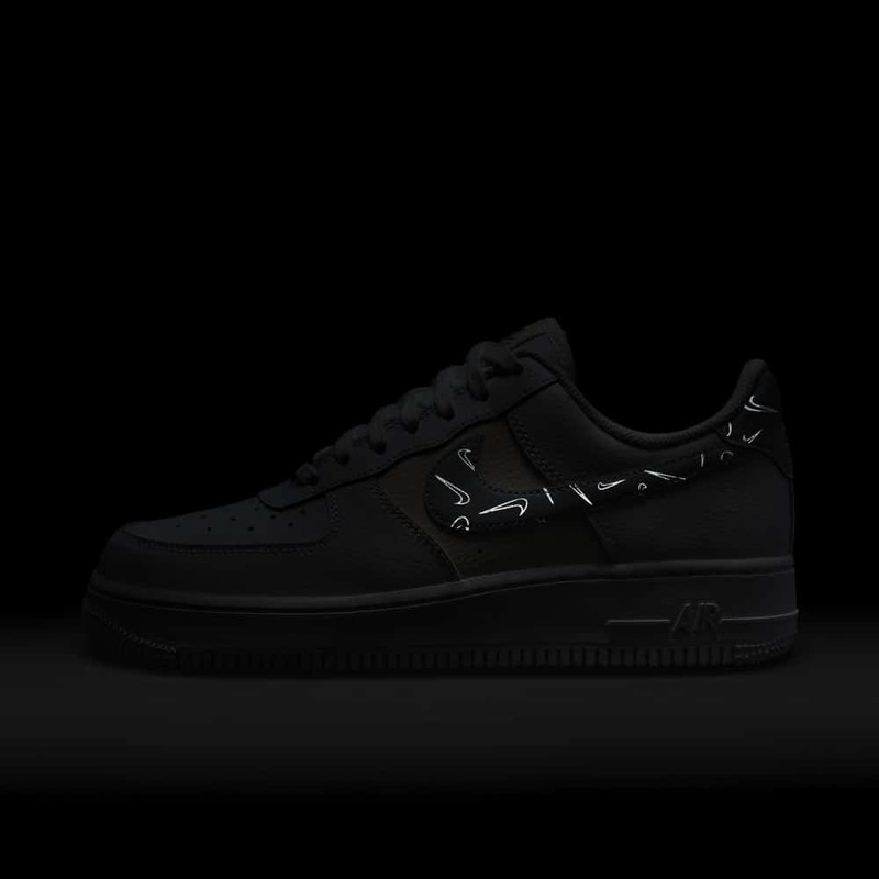 air force 1 reflective swoosh